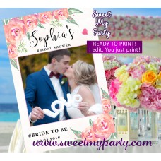 Floral photo booth props frame,Floral Bridal Shower photo booth props frame,Floral Baby shower photo frame,(design Aw) Floral photo booth props frame,Floral Bridal Shower photo booth props frame,Floral Baby shower photo frame,(design Aw)